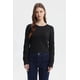 thumbnail image 1 of Polera Mujer Mangas Largas Calada Negro, 1 of 4