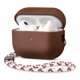 thumbnail image 1 of Funda de cuero RIXENY para AirPods Pro 3 con cordón de 16 cm, 1 of 7
