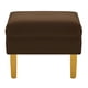 thumbnail image 1 of Pouf Sky 1c Felpa 01 Chocolate, 1 of 3