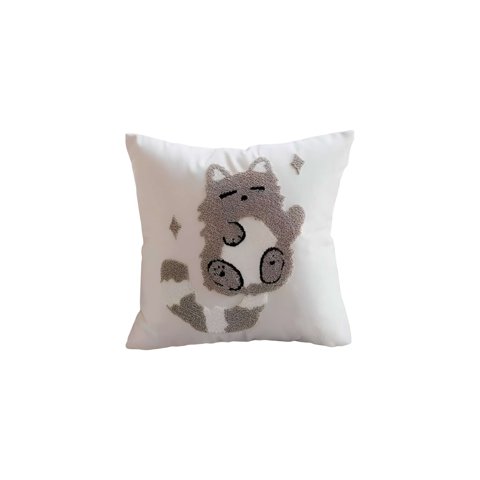 Genérico - Set De 6 Fundas Bordadas 45X45 C44