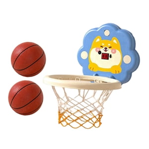 Magideal - Aro De Baloncesto Para Niños, Juguete Deportivo De Interior Para Niños, Juego Familiar Portátil De Altura Ajustable, Portería De Baloncesto Para Puert Perro
