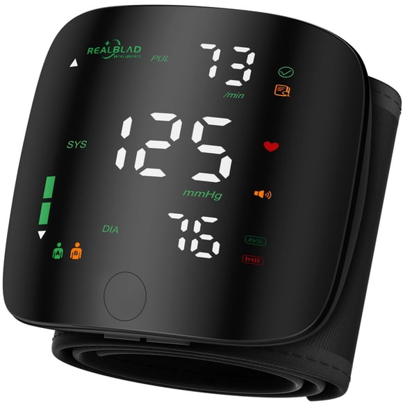 Monitor De Presión Arterial De Muñeca Para Dos Usuarios 13 5 23 5 Cm (5 3 9 3)