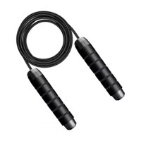 Importclick - Cuerda Saltar Cardio Crossfit Deporte Negro