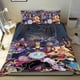thumbnail image 1 of Villanos Conjunto de sábanas temático, trío de piezas, cómodo y amigable con la piel, diseño único, regalo de decoración para el hogar para familiares, amigos y fans,135cm *200cm, 1 of 6