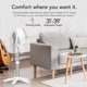 thumbnail image 4 of Ventilador circulador de aire con pedestal Vornado 6803DC Energy Smart, 4 of 6