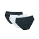 thumbnail image 1 of Slip Hombre Tripack Negro/Gris Corona, 1 of 4