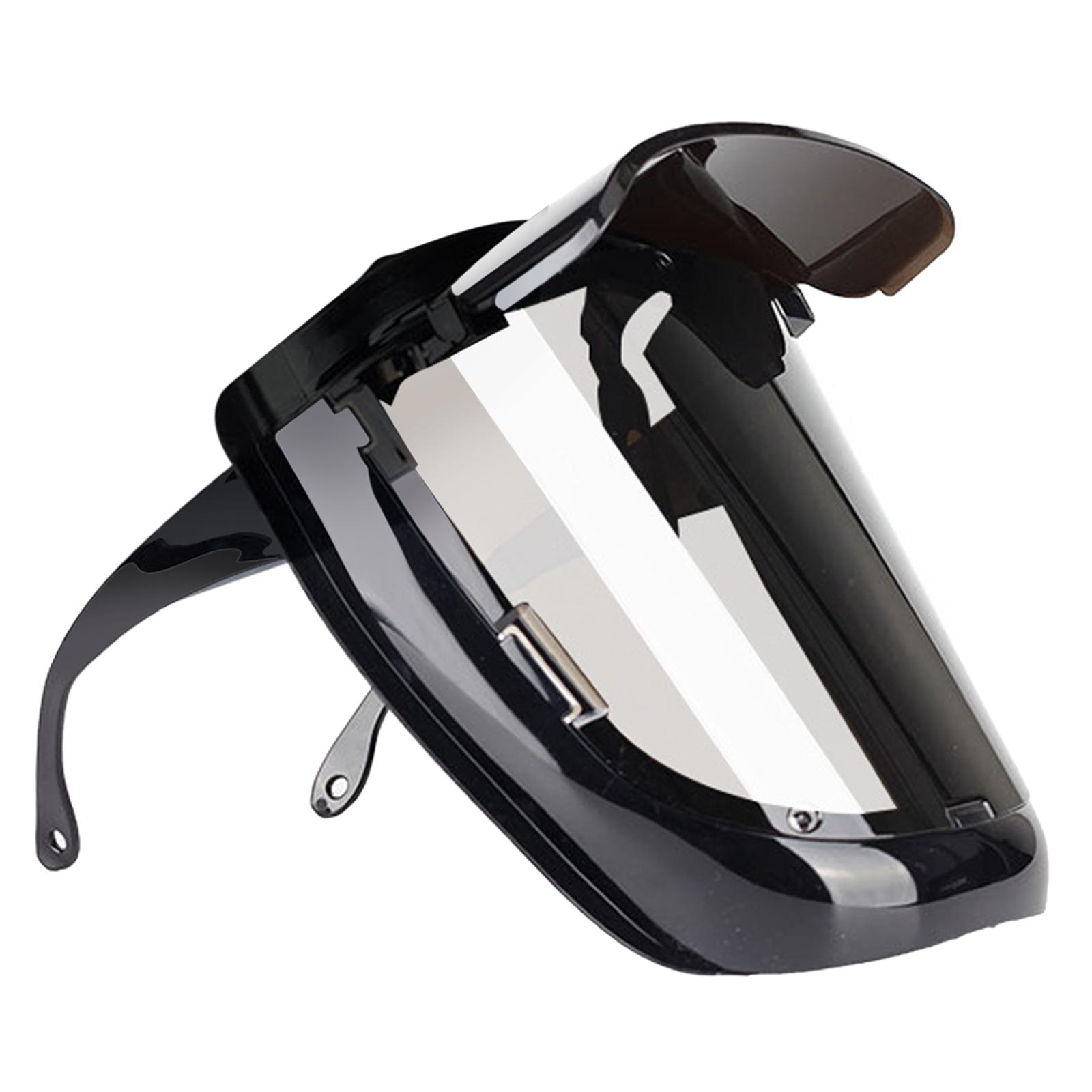 Magideal - Usando Una De Esmerilado Resistente Al Calor Con Escudo De Soldadura, De Soldadura A Prueba De Salpicaduras De Protección Claro