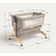 thumbnail image 3 of Cuna colecho verde Beige estructura madera Alemana, 3 of 5
