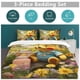 thumbnail image 5 of Winnie The Pooh Bed Duvet Cover Microfiber Bedding Sets 3D Printed Lightweight 3 Piece Comforter Sets for Kids Boys Girls, 5 of 5