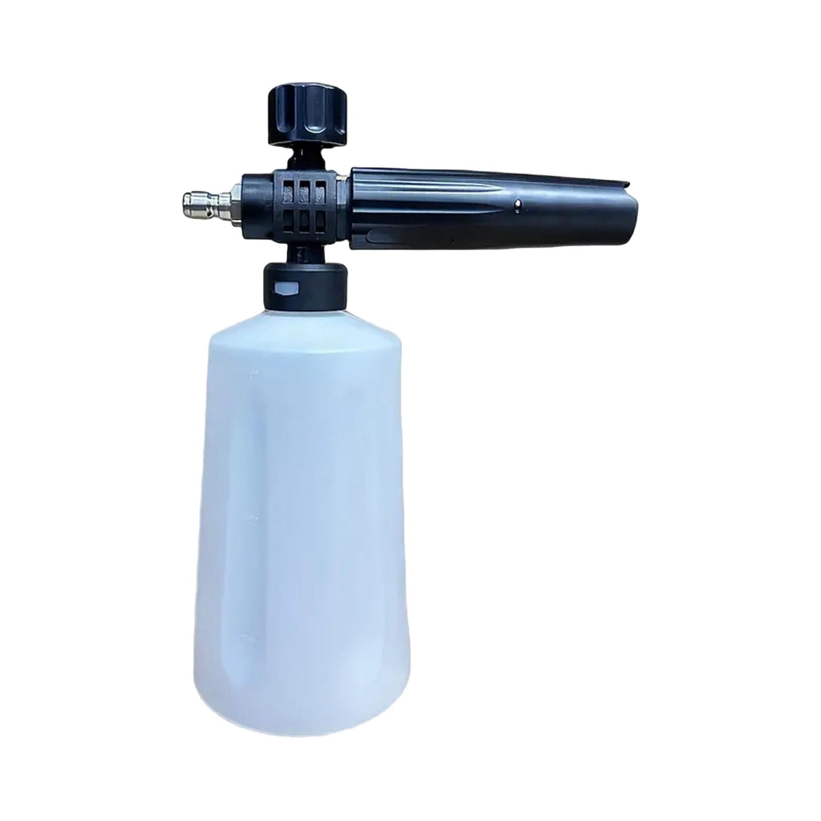 Magideal - Pulverizador De Agua De Espuma Para Nieve Para Coche, Pulverizador De Jabón Portátil A Presión De Aire De 1/4 ", Conexión Rápida, 700ml Para Limpieza