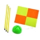thumbnail image 4 of Reemplazo Portátil De La Bandera De La Esquina Del Fútbol Con La Base Verde Del Poste De La Bandera De La Esquina Del Campo De Fútbol De La Base El 1,5m, 4 of 5