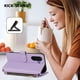 thumbnail image 4 of Funda Cartera Mariposa para [Samsung Galaxy A36 5G] con Soporte y Cremallera Morado claro, 4 of 6