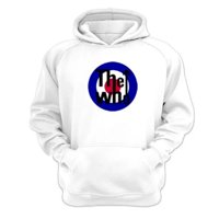 Genérico - Polerón Canguro The Who Blanco Talla Xs Unisex