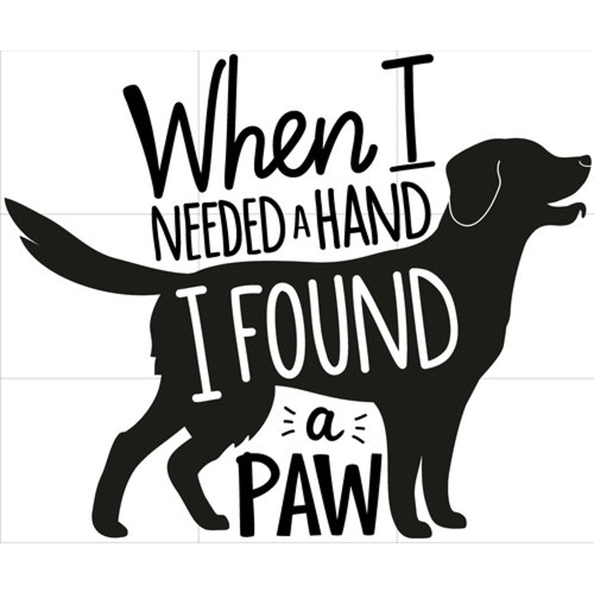 Rienda Libre Graphics - Decomural Cuando Necesitaba Una Mano Encontré Una Ws-80054