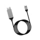 thumbnail image 3 of Adaptador HDMI A USB C Cable USB C A HDMI De 2M Para Monitores Tableta Oficina En Casa Negro, 3 of 3