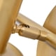 thumbnail image 3 of Lámpara Pared Techo Dorado 2 Luces LED Ajustable Jhn, 3 of 3