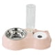 thumbnail image 3 of Platos De Alimentación Alimentador De Alimentos Y Agua Tazón De Agua Tazón Para Mascotas Para Suministros Para Mascotas Rosa, 3 of 5