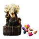 thumbnail image 4 of Estatua De Halloween Quemador De Incensario De Reflujo Soporte De Cono De Humo De Cascada, 4 of 5