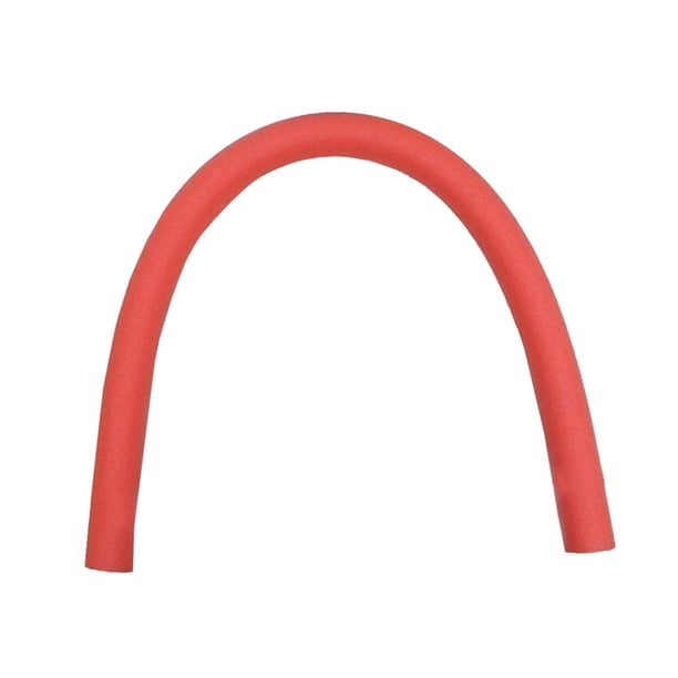 Flotadores De Colores Brillantes Flexibles Huecos Para Fideos De Piscina Para Proyectos Artesanales Al Aire Libre Rojo