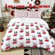 thumbnail image 1 of 3pcs French Bulldog Christmas Printed Bedding Set Soft Duvet Cover with 2 Pillowcases All Season Comfort, 1 of 5