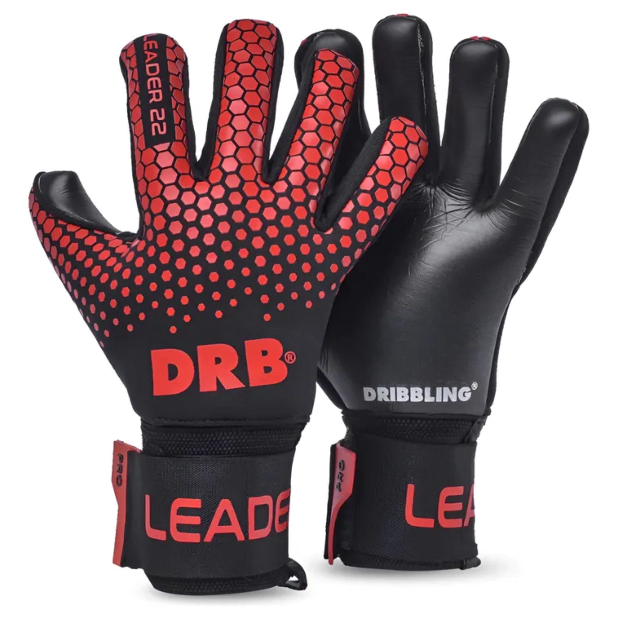 Guantes De Arquero Pro Férula Extraíble Leader Drb