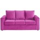 thumbnail image 1 of Sofá Kendy 3 Cuerpos Felpa Fucsia, 1 of 5