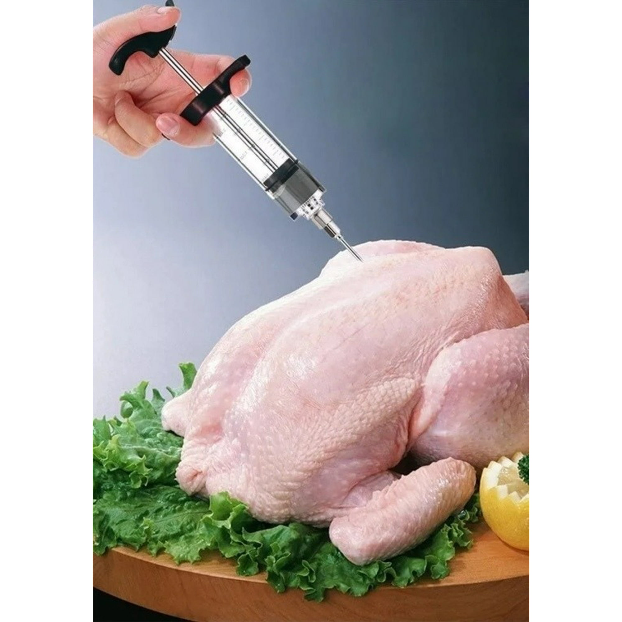 Genérico - Jeringa Para Pollos Carnes Cocina Repostería Asados