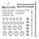 thumbnail image 4 of Set Mancuernas Barra Extendible 50 Kg Con Maleta Cromado, 4 of 8