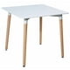 thumbnail image 1 of Mesa De Comedor Melamina Cuadrada Blanca Eames, 1 of 2