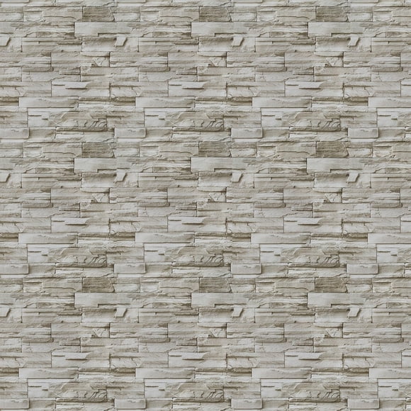 Papel tapiz Timeet de piedra y ladrillo autoadhesivo para despegar y pegar 44 x 500 cm