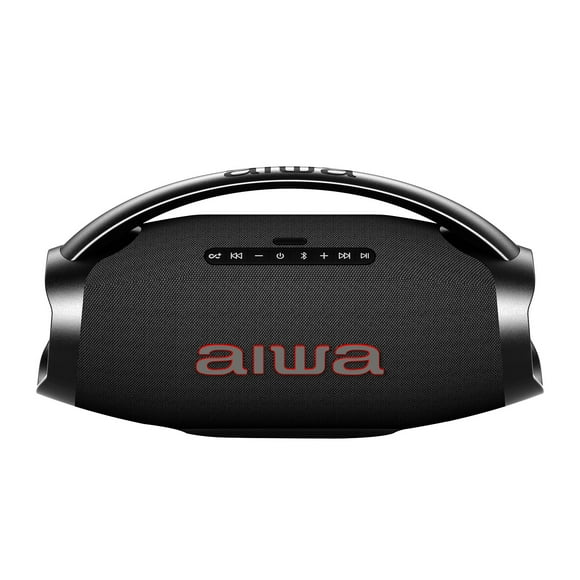 Parlante Portatil Bluetooth Aiwa Ipx6 Con Tws 130w Aw-h51bt Negro