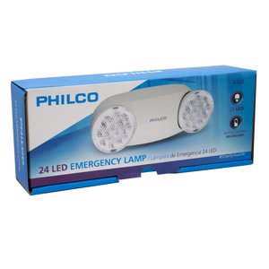 Lámpara De Emergencia Philco At60 Led 2.4W 220V Blanco Open Box