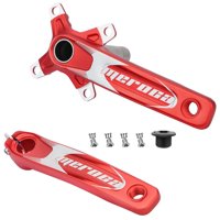 Ioensy - Juego De Bielas De Bicicleta Universal 170 Mm Juego De Brazos De Biela De Bicicleta Reemplazo De Manivela De Bicicleta Rojo