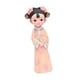 thumbnail image 2 of Estatua De Resina De Ni?a, Figura Coleccionable De Granja, Tradicional China Antigua, Abanico De 12 X 8 X 22 Cm, 2 of 5