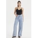 thumbnail image 4 of Jeans Mujer Recto Cintura Cruzada Azul Claro, 4 of 4