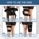 thumbnail image 5 of Rodillera Hocafer Plus, talla XL-8XL, para artritis y menisco del ligamento cruzado anterior, 5 of 5