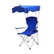 thumbnail image 3 of Silla Plegable Con Dosel De Sombra Portátil Para Eventos Deportivos Jardín Pesca Azul, 3 of 5