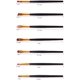 thumbnail image 5 of Juego de 20 brochas para maquillaje de ojos, brocha para difuminar sombras de ojos y delineador de ojos, brochas de lana para maquillaje, brochas para polvos, base, sombras de ojos y labios., 5 of 6