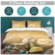 thumbnail image 5 of Sir Crocodile Bed Duvet Cover Funny Anime Cartoon Bedding Sets Lightweight 3 Piece Comforter Sets, 5 of 5