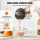 thumbnail image 2 of Máquina para hacer batidos VEVOR, 375 W, comercial, con vaso de 820 ml, 3 velocidades, 2 of 3
