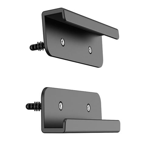 Magideal - Soporte De Pared Para Tableta Universal, Fácil Instalación, Estable, Práctico Soporte Para Consolas De Juegos, Soporte Para Libros Electrónicos Para E Negro