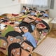 thumbnail image 2 of Juego de funda nórdica de Bob's Burgers, juego de ropa de cama de 3 piezas, juego de funda nórdica decorativa, 2 of 3