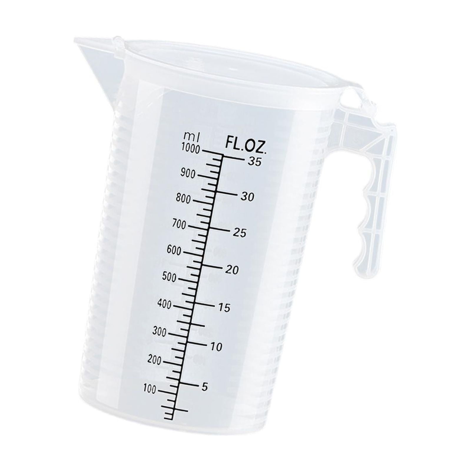 Uucntr - Taza Medidora Con Báscula, Utensilios De Cocina Para Tienda De Té, Restaurante, Harina, 1l