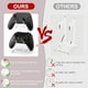 thumbnail image 4 of Soporte de mando universal para Xbox Series X, Xbox 360, Ps5, Ps4, Switch,Steam Controller, Desktop Computer Game Controller, Transparent Controller Display Stand-2-tier, 4 of 7