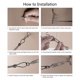 thumbnail image 4 of Kit de Cable de Acero Inoxidable Brightown para Colgar Cuadros de 30,5 m, 4 of 7