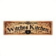 thumbnail image 3 of 1pc Funny Witches Kitchen Metal Sign - Perfect Halloween Decoration for Living Room, Office, Kitchen, and Bathroom - 4x16 Inches, 3 of 5