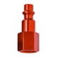 thumbnail image 1 of Plug Tru-Flate Tru-Match 1/4 I/M Design x 1/4 FNPT Alumbre, paquete de 10, 1 of 1
