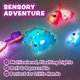 thumbnail image 5 of Bath Toys Tub Works Dinos Dinosaur Light Up, paquete de 6 unidades para niños, 5 of 9