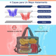 thumbnail image 5 of Loncheras Belug Escolare Impermeable 10lgran Capacidad Y Bandolera negraq, 5 of 5