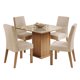 thumbnail image 1 of Juego Comedor Linda Fiore 4 Sillas Café, 1 of 6